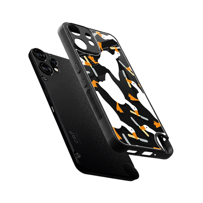 Quack Attack sleek cmf nothing phone 2 pro cover with tempered glass back and TPU edges
