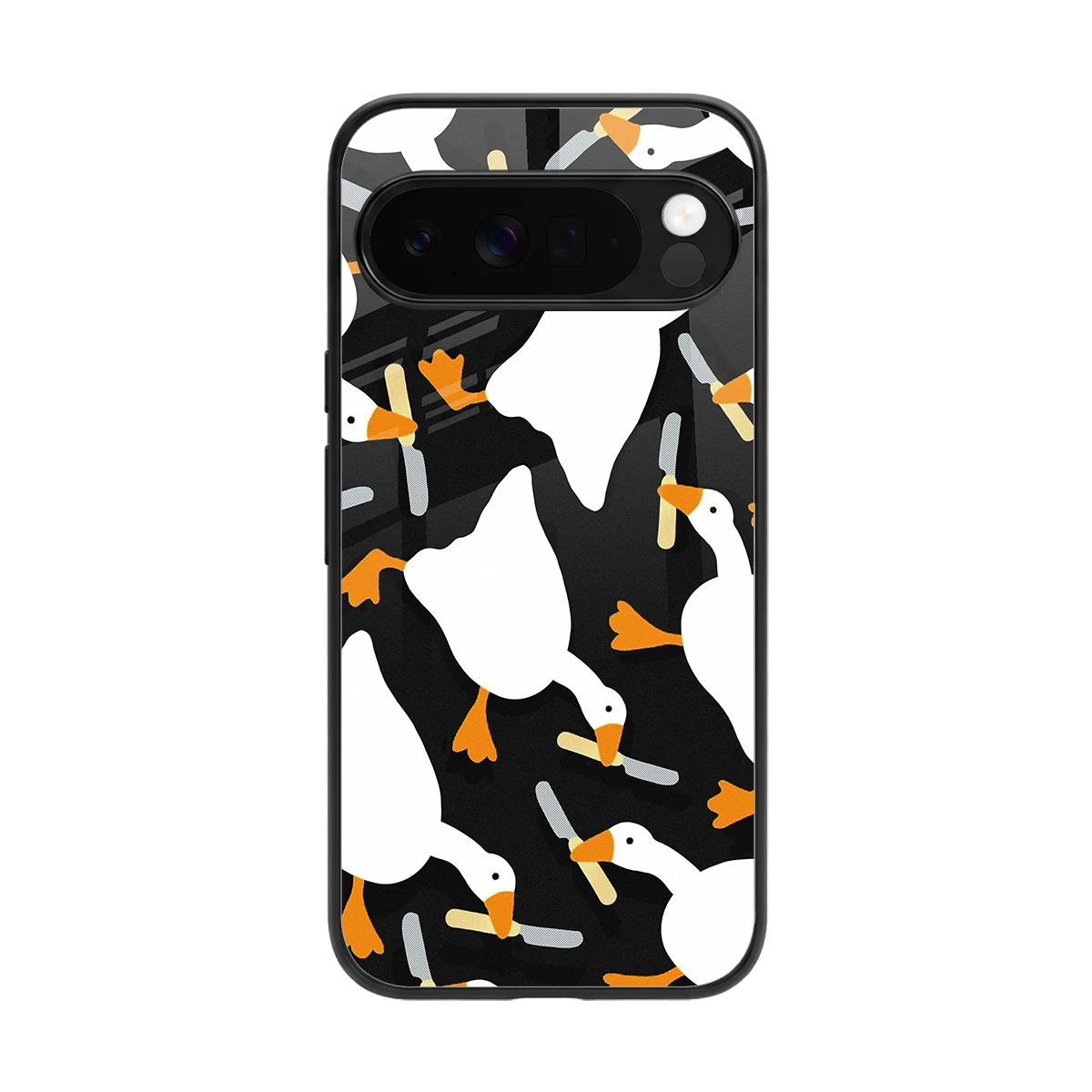 Quack Attack back phone cover | glass case for google pixel 10 pro xl