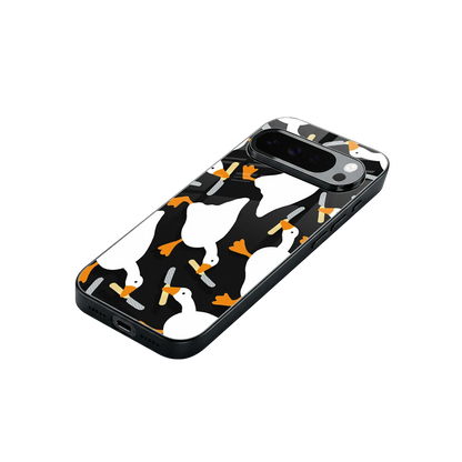 Quack Attack stylish phone case for google pixel 10 pro xl | glossy glass and slim fit