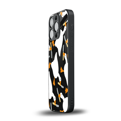 Quack Attack iphone 16 pro mobile cover | shockproof glass phone case