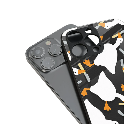 Quack Attack stylish phone case for iphone 12 mini | glossy glass and slim fit