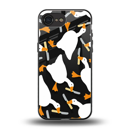 Quack Attack back phone cover | glass case for iphone 16e