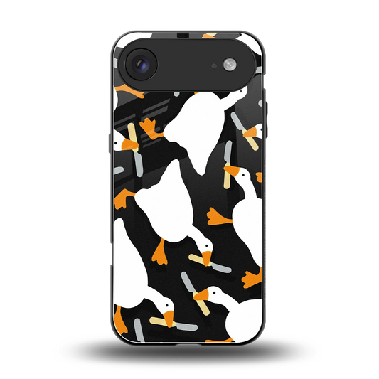 Quack Attack back phone cover | glass case for iphone air