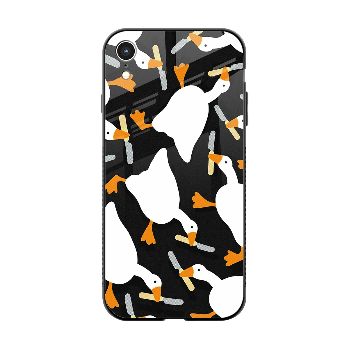 Quack Attack back phone cover | glass case for iphone xr