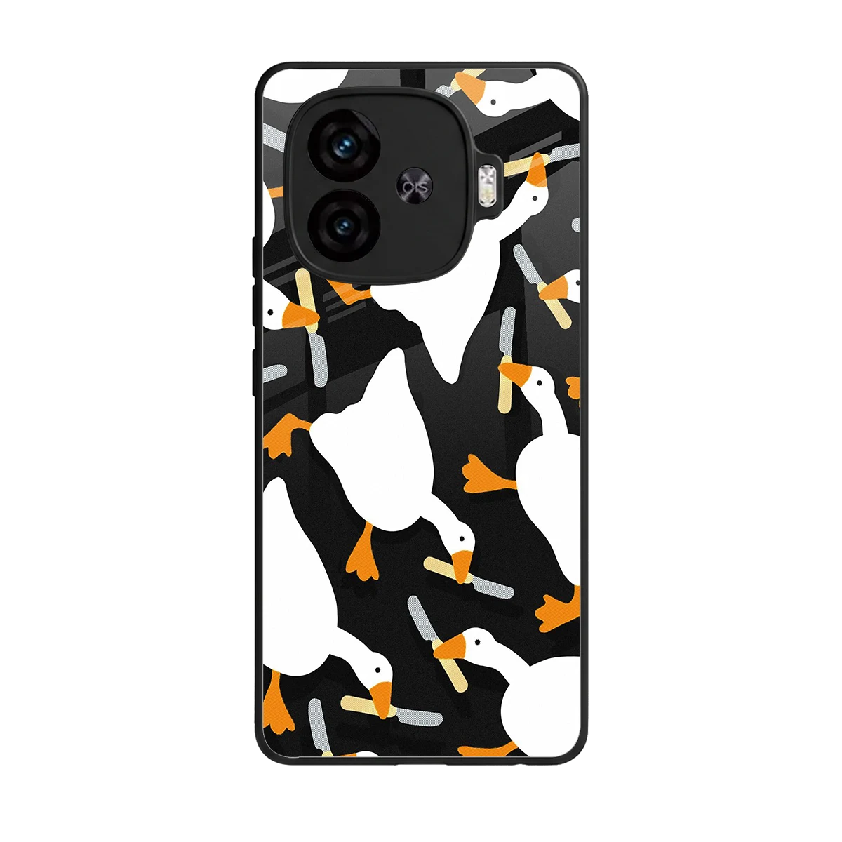 Quack Attack back phone cover | glass case for iqoo neo 10r 5g