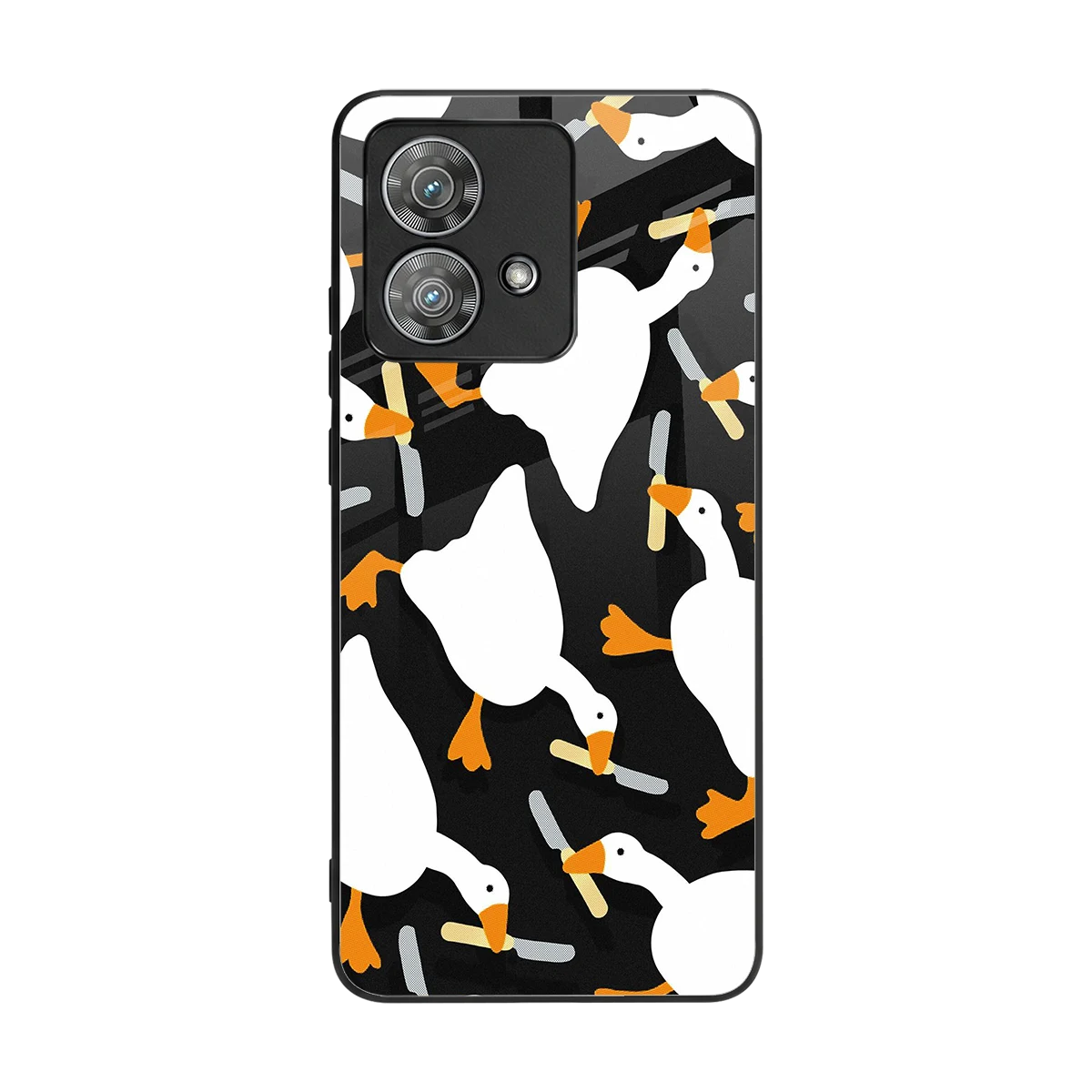 Quack Attack back phone cover | glass case for motorola edge 40 neo 5g