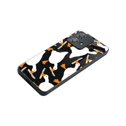 Quack Attack stylish phone case for motorola edge 40 neo 5g | glossy glass and slim fit