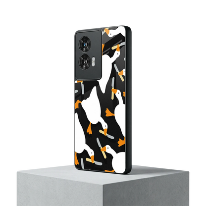 Quack Attack motorola edge 50 fusion mobile cover | shockproof glass phone case