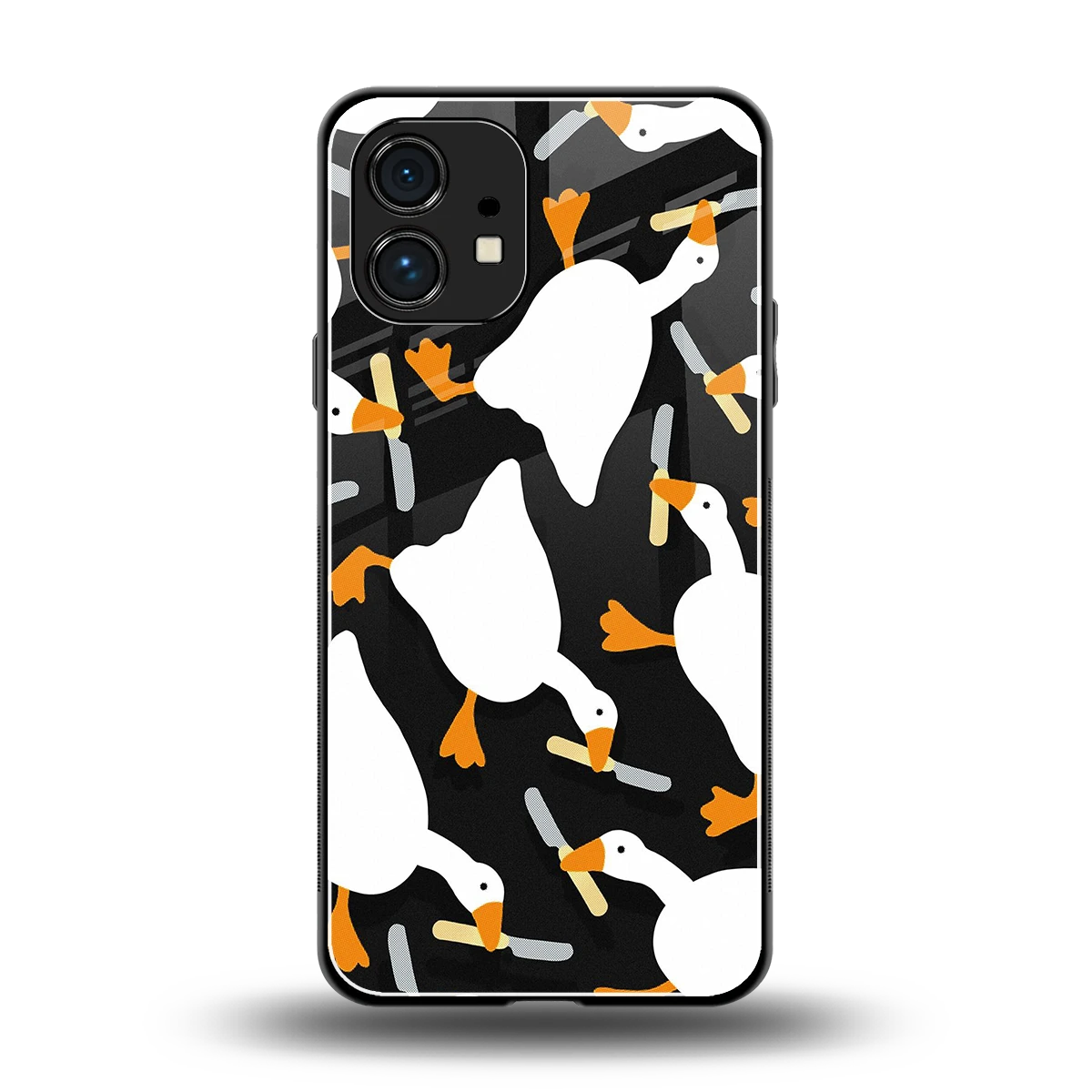 Quack Attack back phone cover | glass case for nothing phone 1