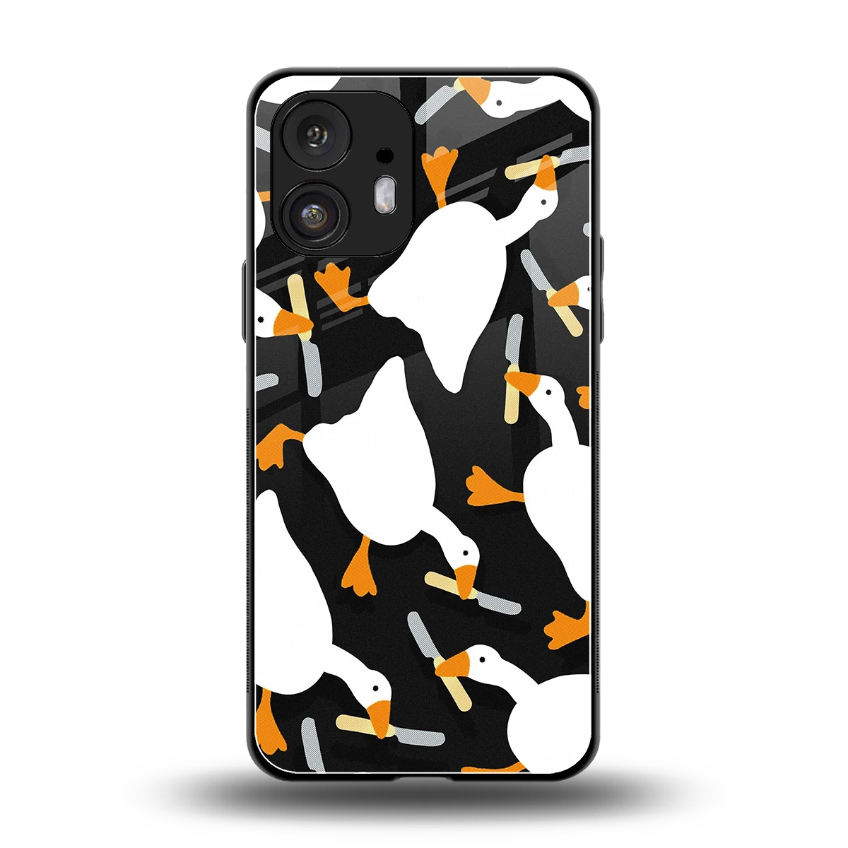 Quack Attack back phone cover | glass case for nothing phone 2