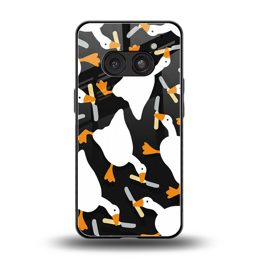 Quack Attack back phone cover | glass case for nothing phone 2a