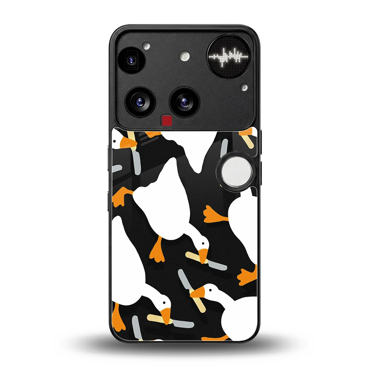 Quack Attack back phone cover | glass case for nothing phone 3