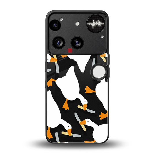 Quack Attack back phone cover | glass case for nothing phone 3