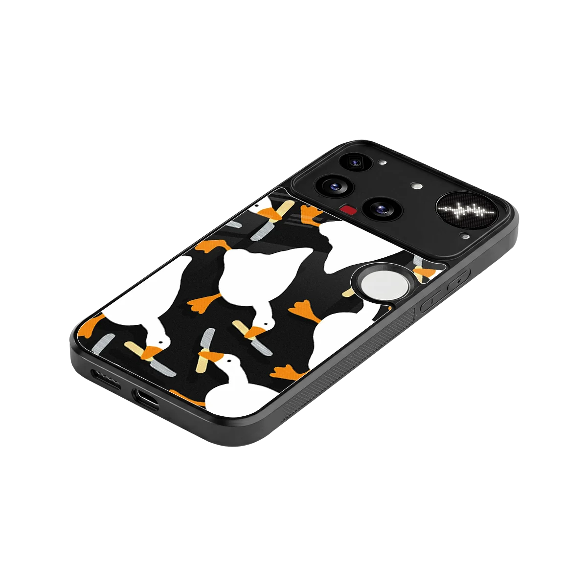 Quack Attack stylish phone case for nothing phone 3 | glossy glass and slim fit