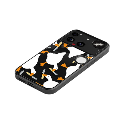 Quack Attack stylish phone case for nothing phone 3 | glossy glass and slim fit