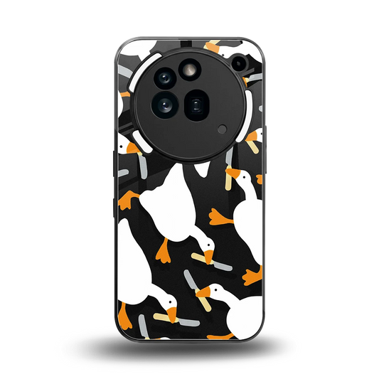 Quack Attack back phone cover | glass case for nothing phone 3a pro