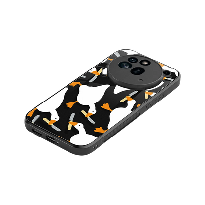 Quack Attack stylish phone case for nothing phone 3a pro | glossy glass and slim fit