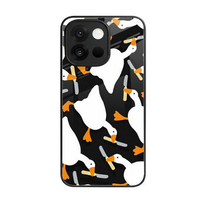 Quack Attack back phone cover | glass case for oneplus 13s