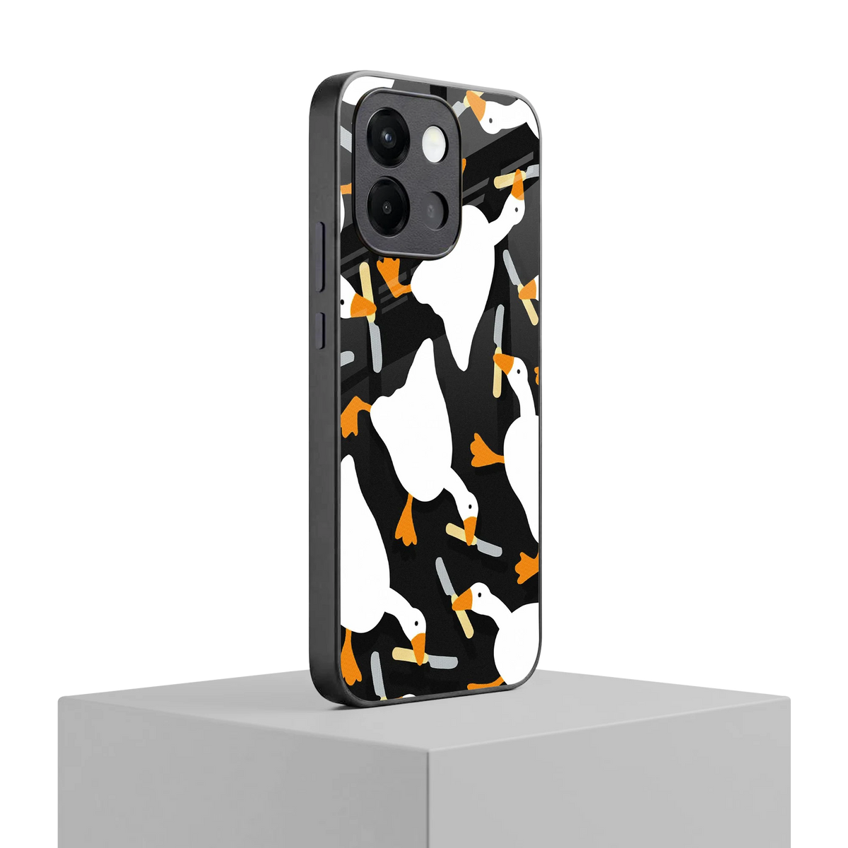 Quack Attack oneplus 13s mobile cover | shockproof glass phone case