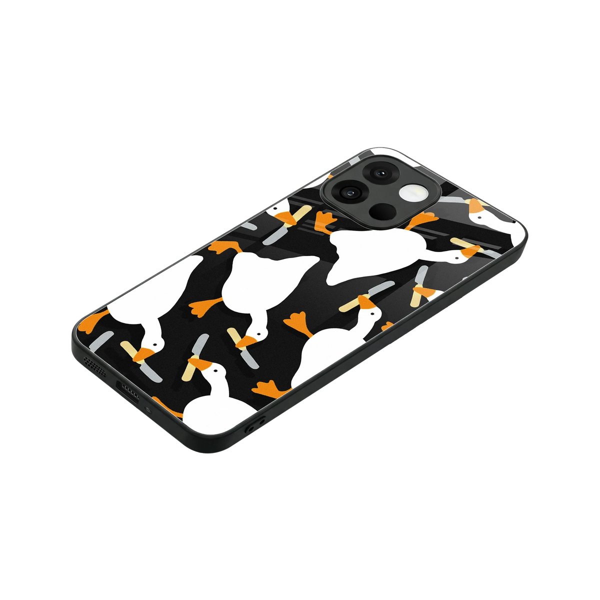 Quack Attack stylish phone case for oneplus 13s | glossy glass and slim fit