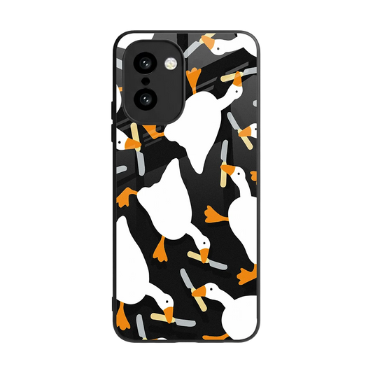 Quack Attack back phone cover | glass case for oneplus 15r