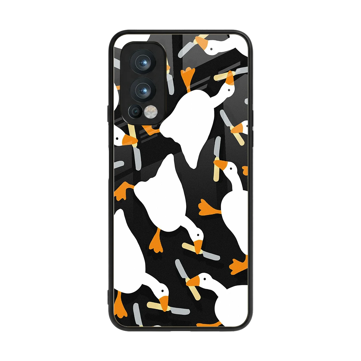 Quack Attack back phone cover | glass case for oneplus nord 2