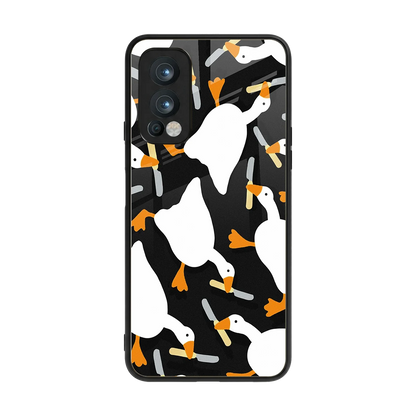 Quack Attack back phone cover | glass case for oneplus nord 2