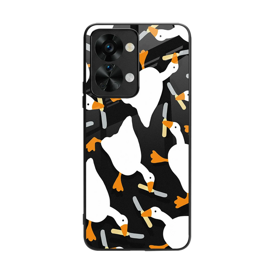 Quack Attack back phone cover | glass case for oneplus nord 2t