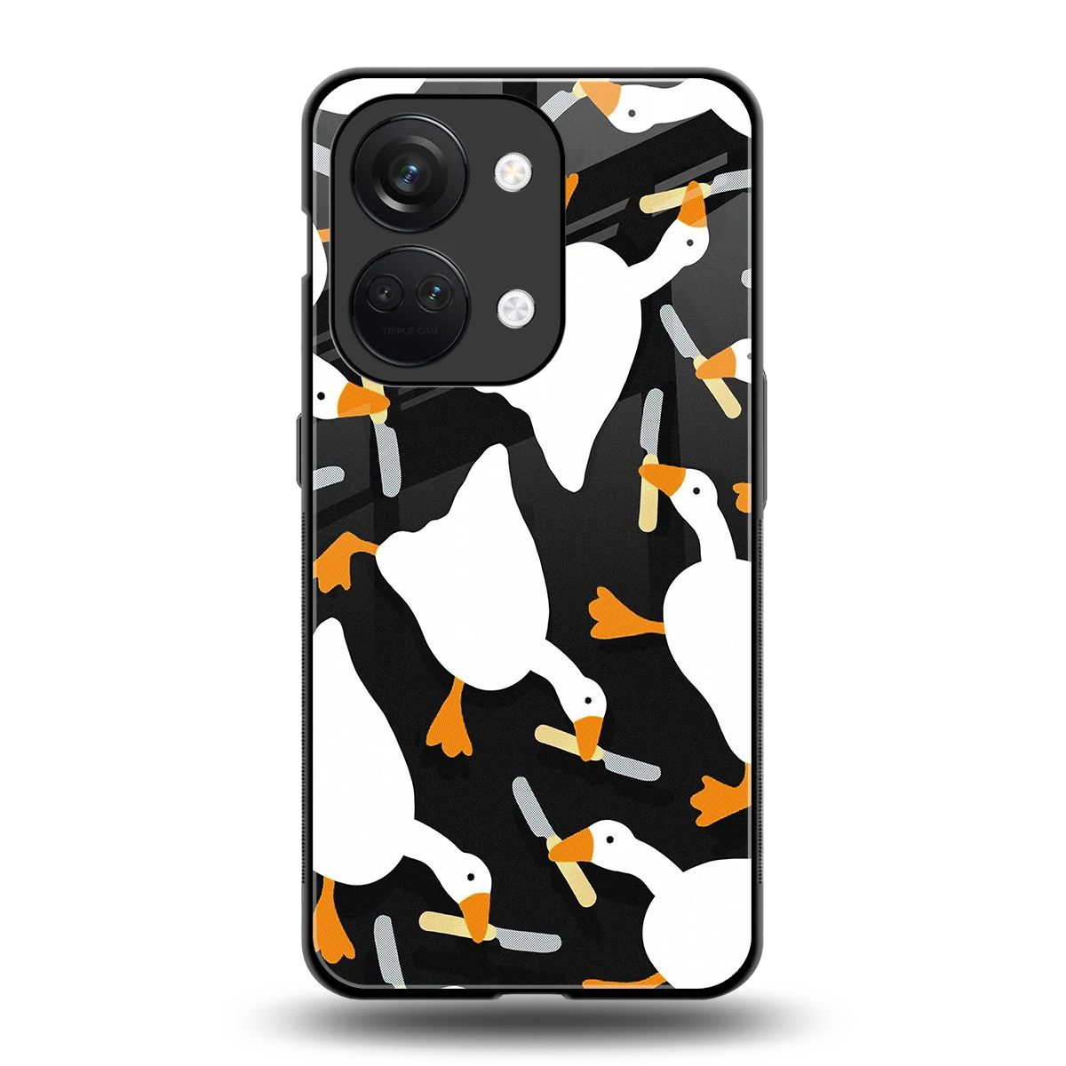 Quack Attack back phone cover | glass case for oneplus nord 3
