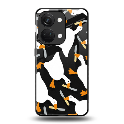 Quack Attack back phone cover | glass case for oneplus nord 3