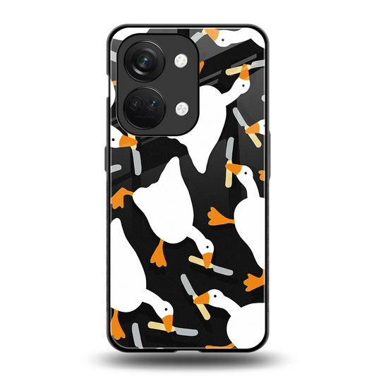 Quack Attack back phone cover | glass case for oneplus nord 3