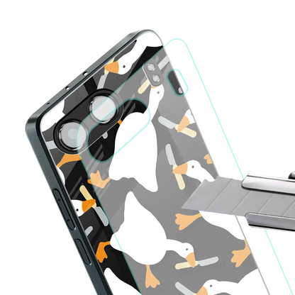 Quack Attack stylish phone case for oneplus nord 4 | glossy glass and slim fit