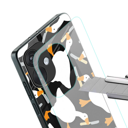 Quack Attack stylish phone case for oneplus nord ce 3 | glossy glass and slim fit