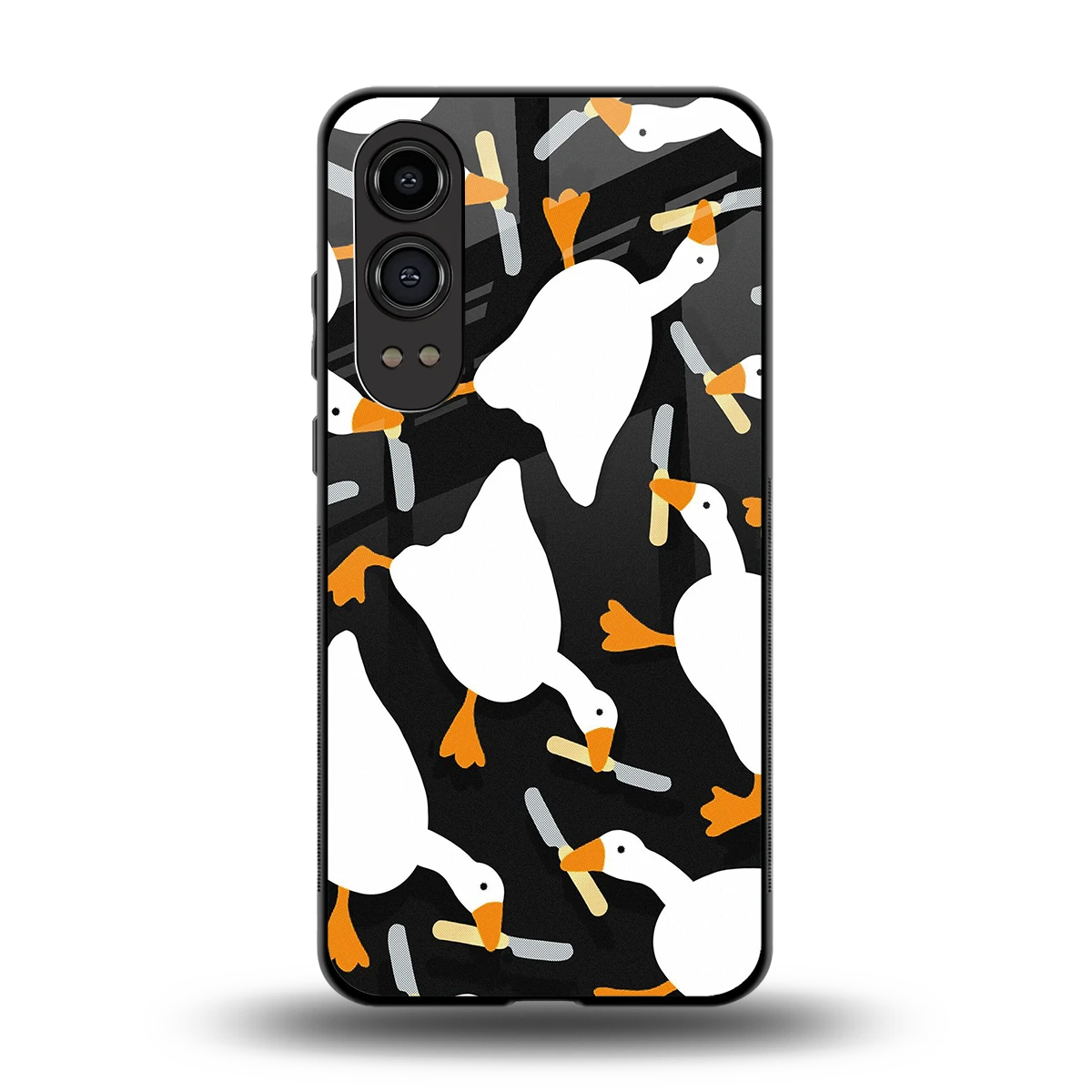 Quack Attack back phone cover | glass case for oneplus nord ce 4 lite