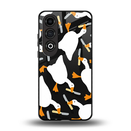 Quack Attack back phone cover | glass case for oneplus nord ce 4