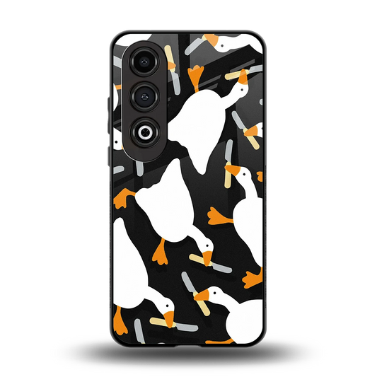 Quack Attack back phone cover | glass case for oneplus nord ce 4