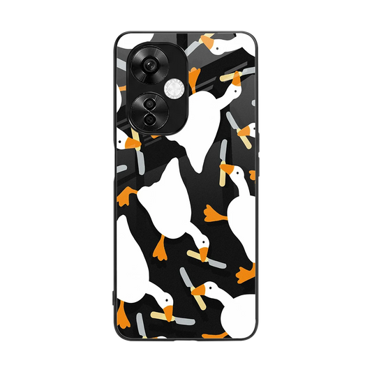 Quack Attack back phone cover | glass case for oneplus nord ce 3 lite