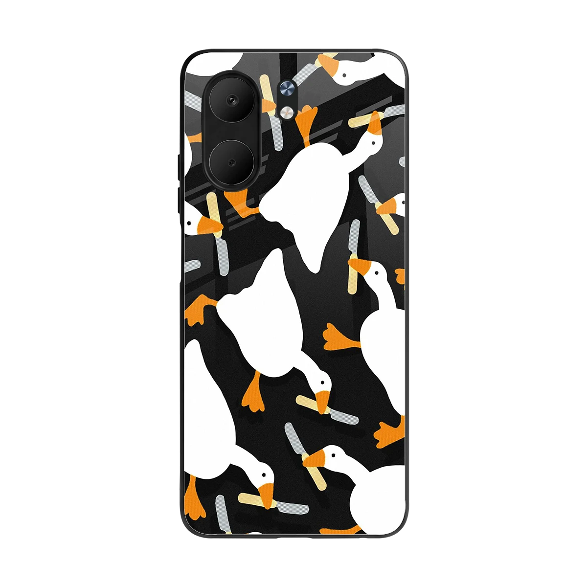 Quack Attack back phone cover | glass case for oppo a5x 5g