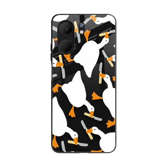 Quack Attack back phone cover | glass case for oppo a5x 5g
