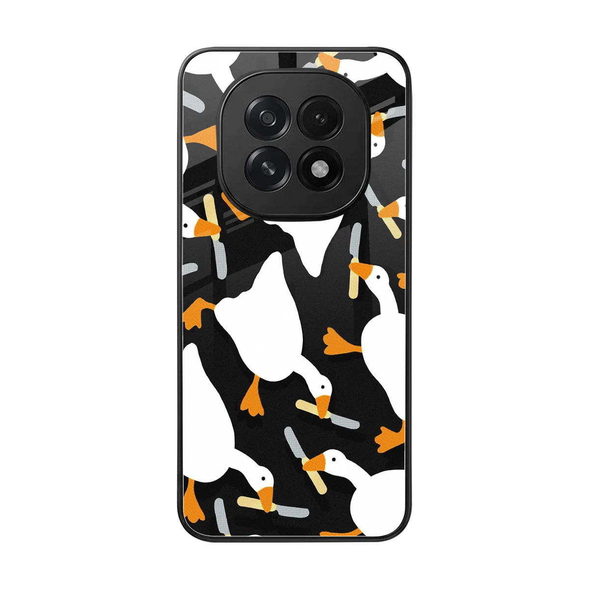 Quack Attack back phone cover | glass case for oppo f29 5g