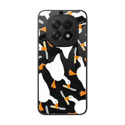Quack Attack back phone cover | glass case for oppo f29 5g