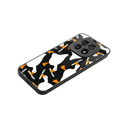 Quack Attack stylish phone case for oppo f29 5g | glossy glass and slim fit