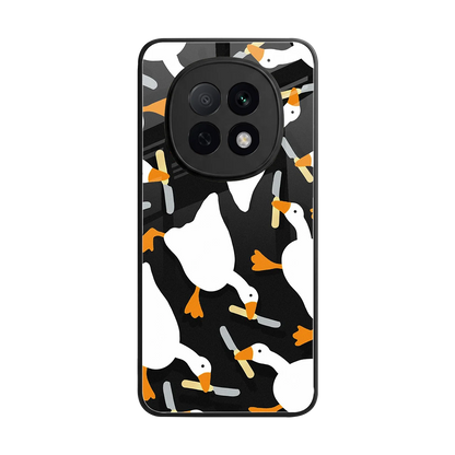Quack Attack back phone cover | glass case for oppo f29 pro 5g