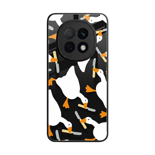 Quack Attack back phone cover | glass case for oppo f29 pro 5g
