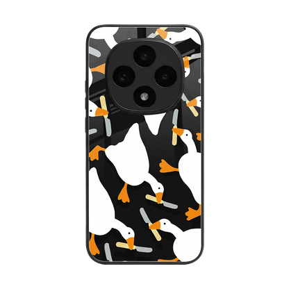 Quack Attack back phone cover | glass case for oppo f31 pro 5g