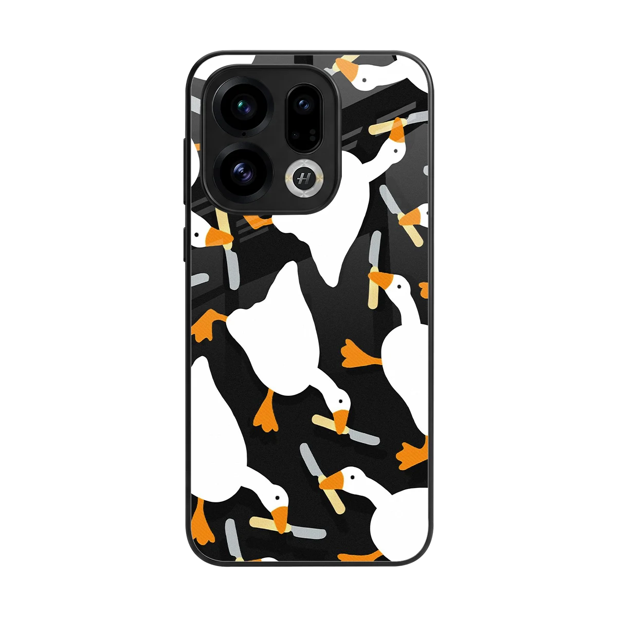 Quack Attack back phone cover | glass case for oppo find x9
