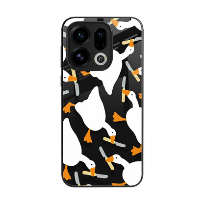 Quack Attack back phone cover | glass case for oppo find x9