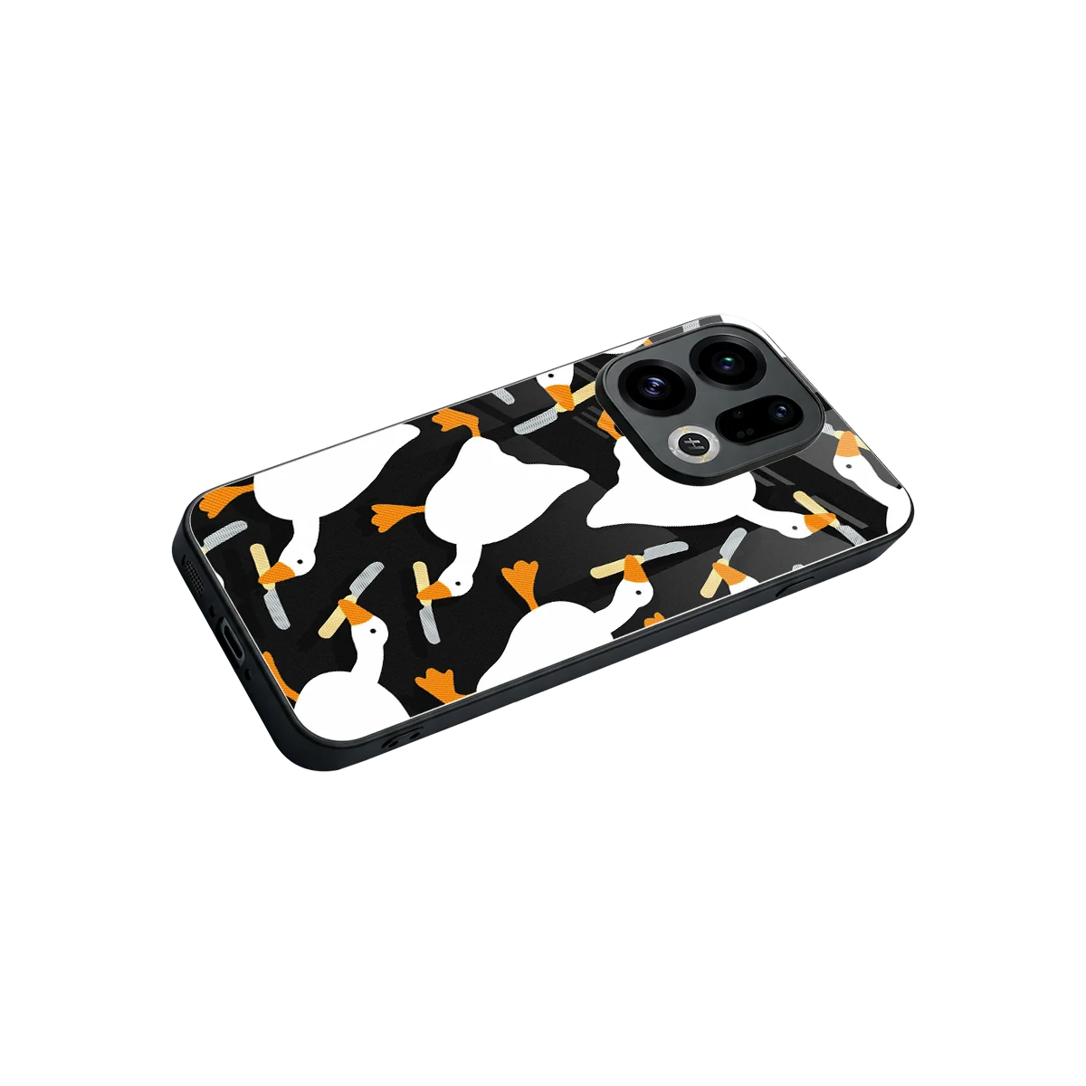 Quack Attack stylish phone case for oppo find x9 | glossy glass and slim fit