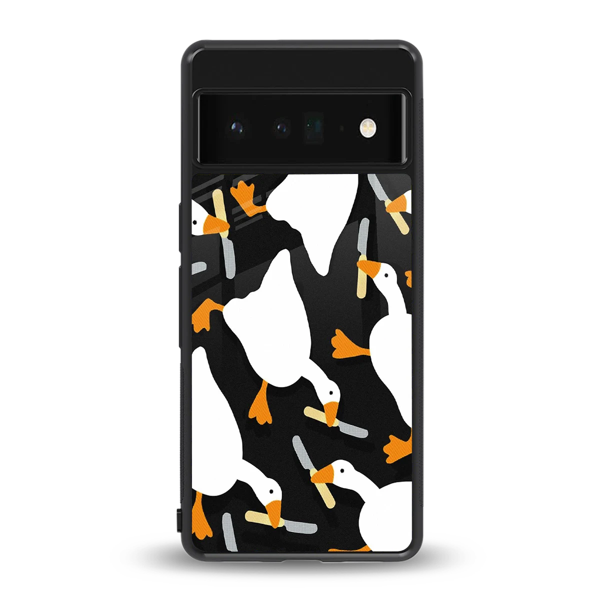 Quack Attack back phone cover | glass case for google pixel 6 pro