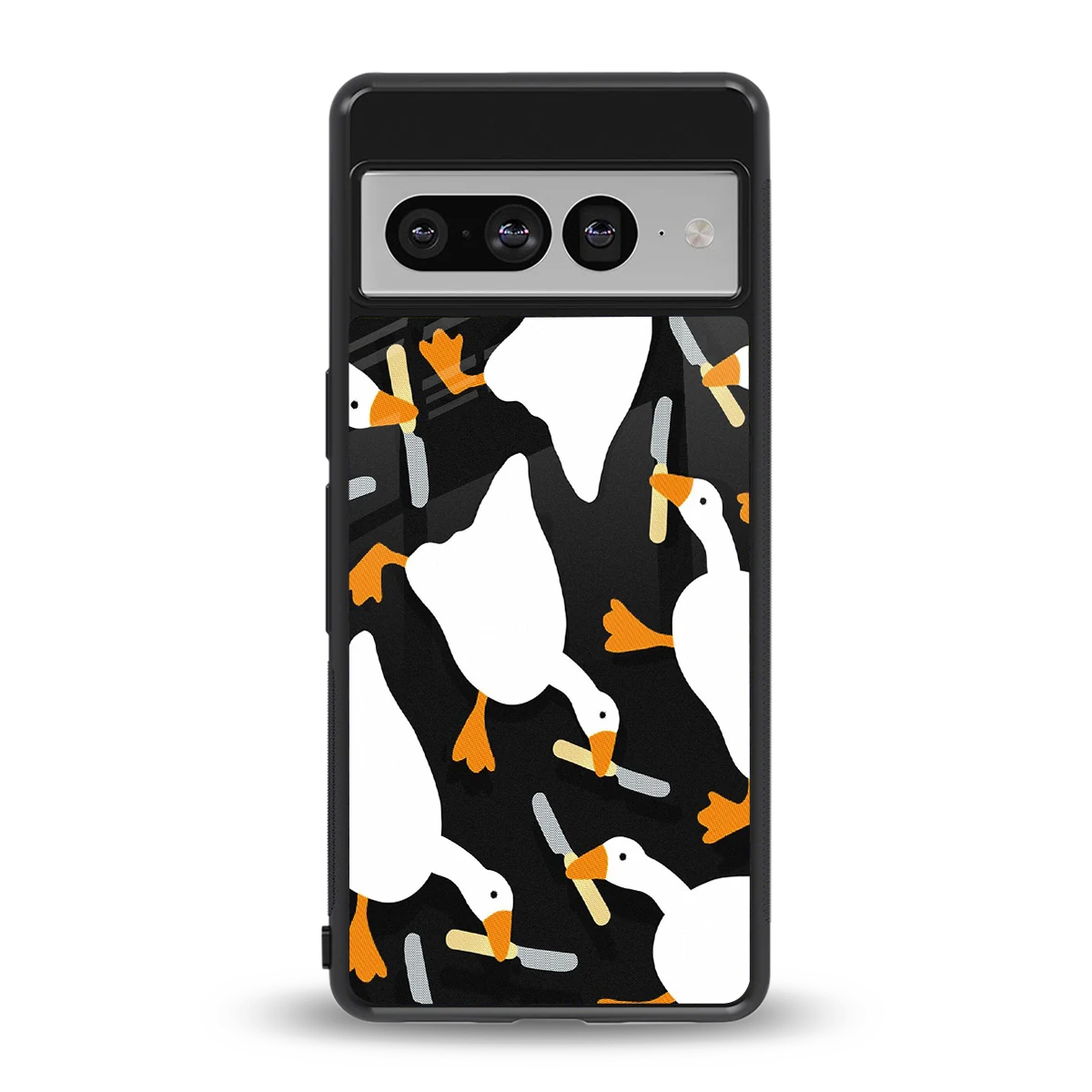 Quack Attack back phone cover | glass case for google pixel 7 pro
